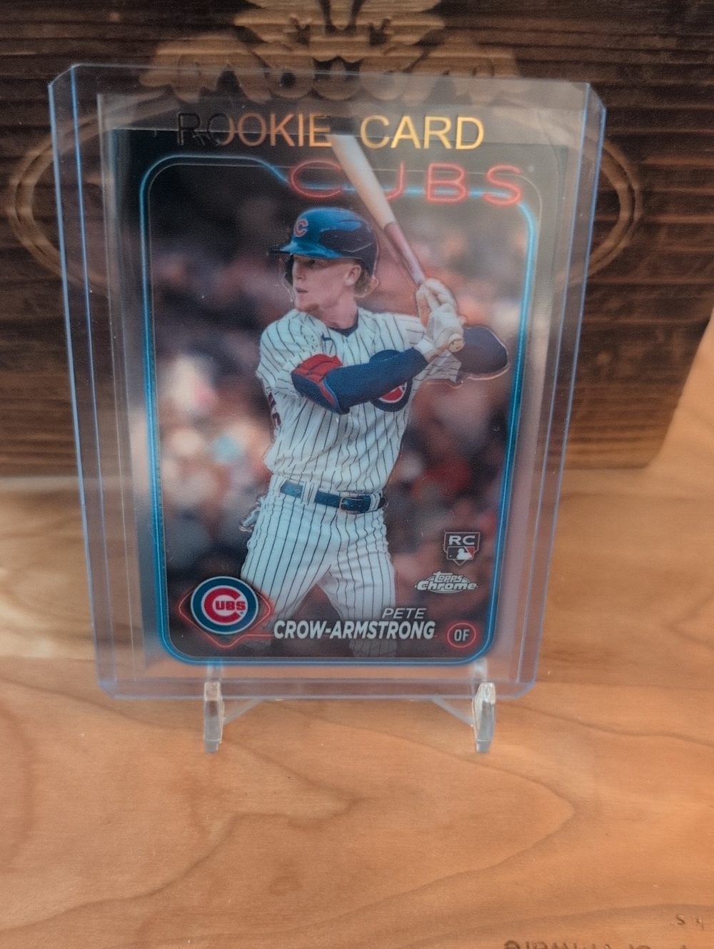2024 Topps Chrome Pete Crow-Armstrong Rookie Card Cubs